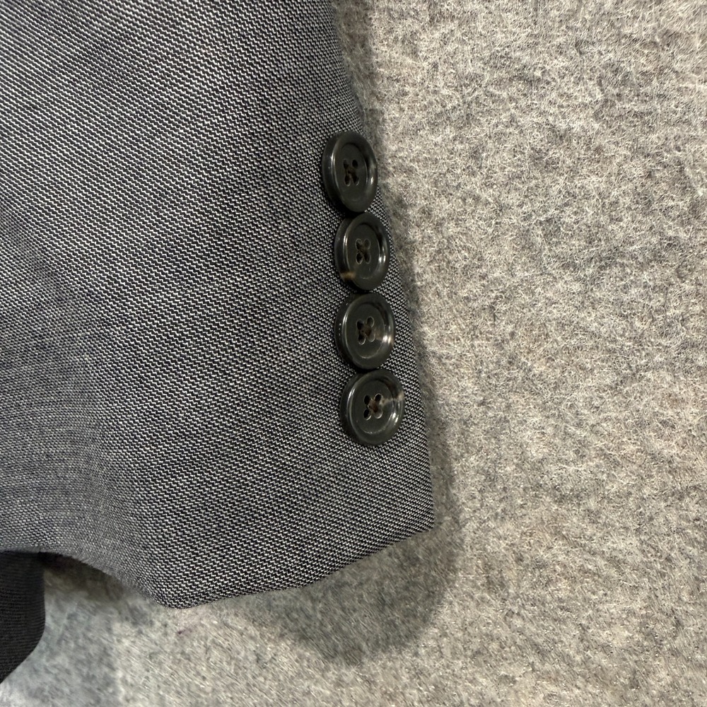 J. Crew Factory Gray Men's Two-Button Blazer - Picture 3 of 16